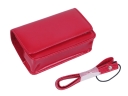 iSmart Gasual Soft Leather Case-Red